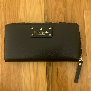Kate Spade black wallet